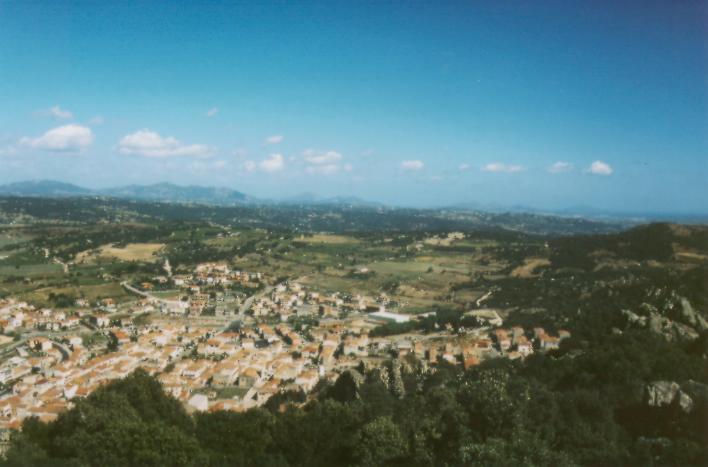 Panoramablick auf Monti