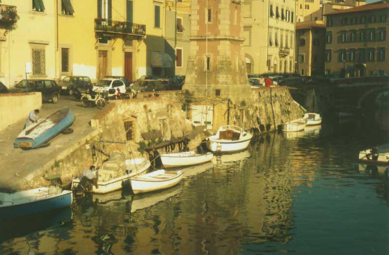 Fischerhafen von Livorno